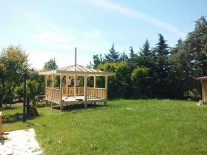 Ahşap Çardak İskelet