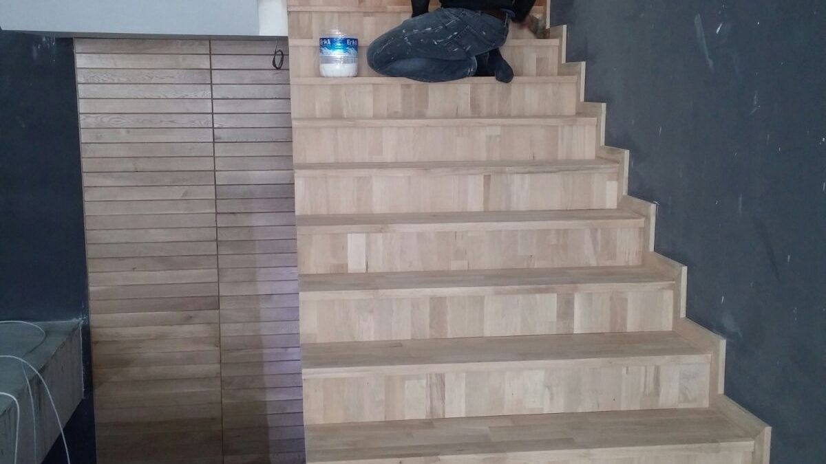 Ahşap Merdiven Yapımı