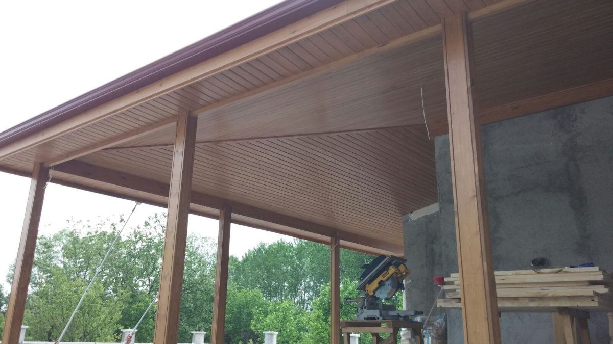 Ahşap Sundurma Pergüle