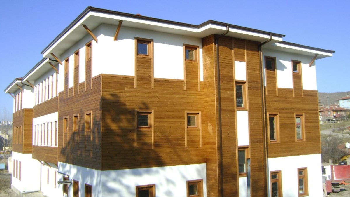 Ankara Ahşap Cephe Kaplama