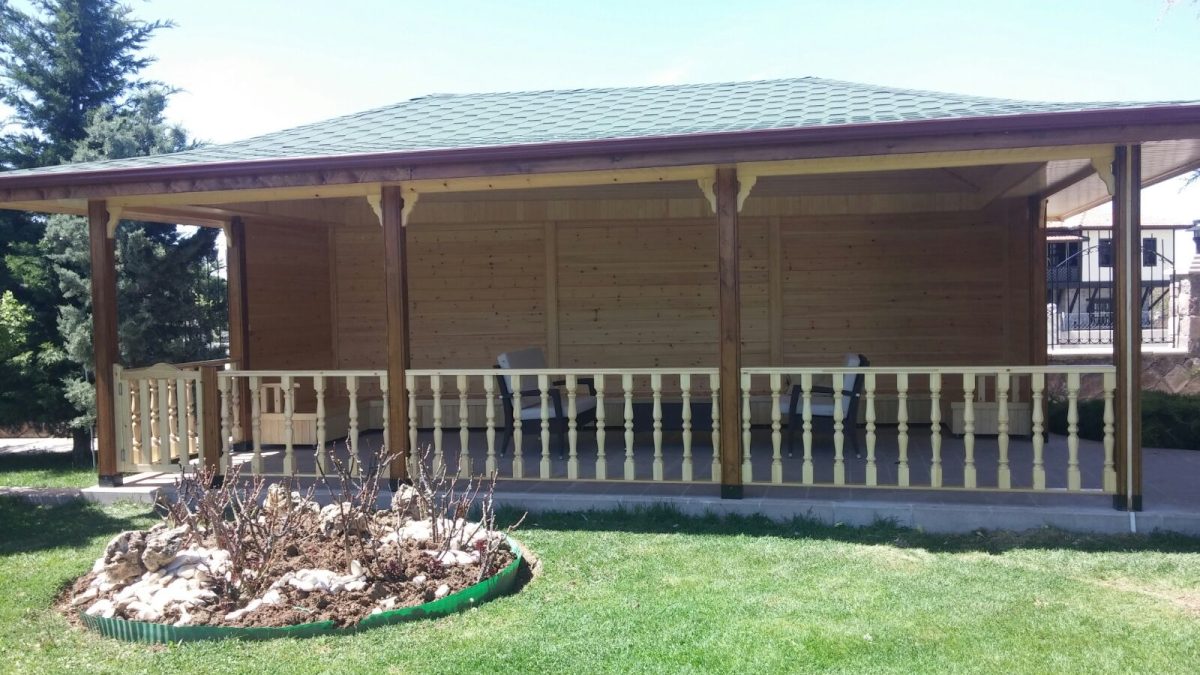 Ankara Ahşap Pergole Veranda