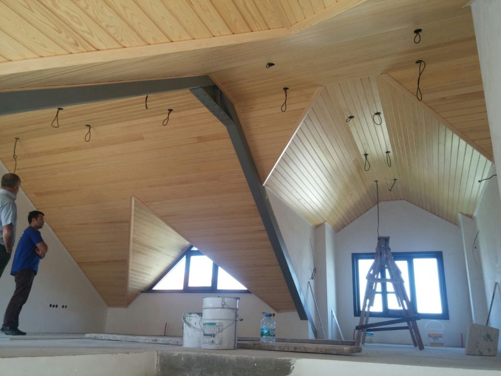 Siteler Tavan Lambri Döşeme