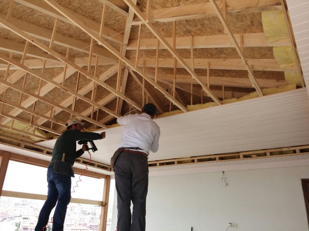 Siteler Teras Ahşap Çatı Kapatma