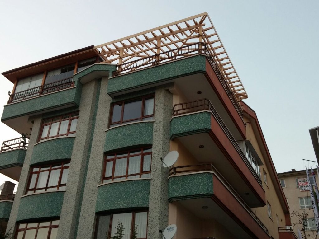Teras Balkon Çatı Kapatma