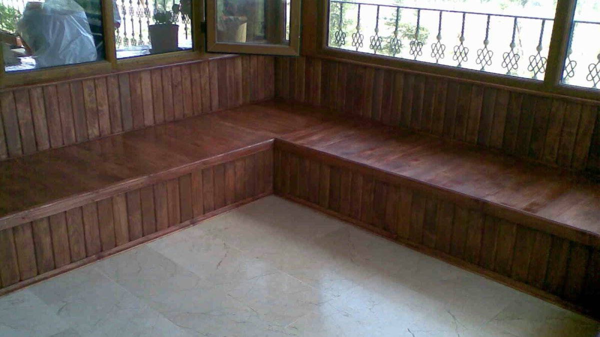 Teras Sedir Yapımı