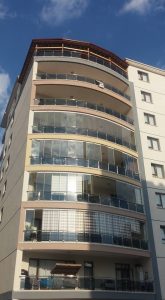 apartman ahşap teras yapımı